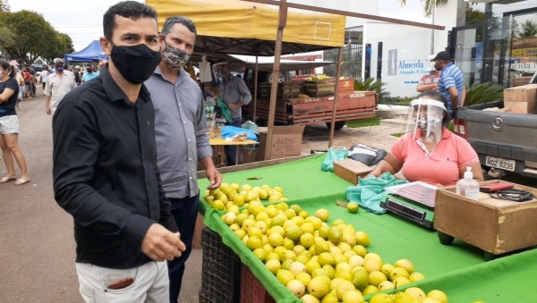 REABERTURA DA FEIRA LIVRE EM PARECIS/RO