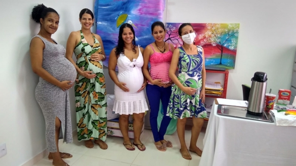 CRÁS DE PARECIS/RO REALIZA MAIS UMA OFICINA DO PAIF COM AS GESTANTES DO PROGRAMA MAMAE CHEGUEI