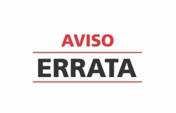 ERRATA DO GABARITO PARCIAL