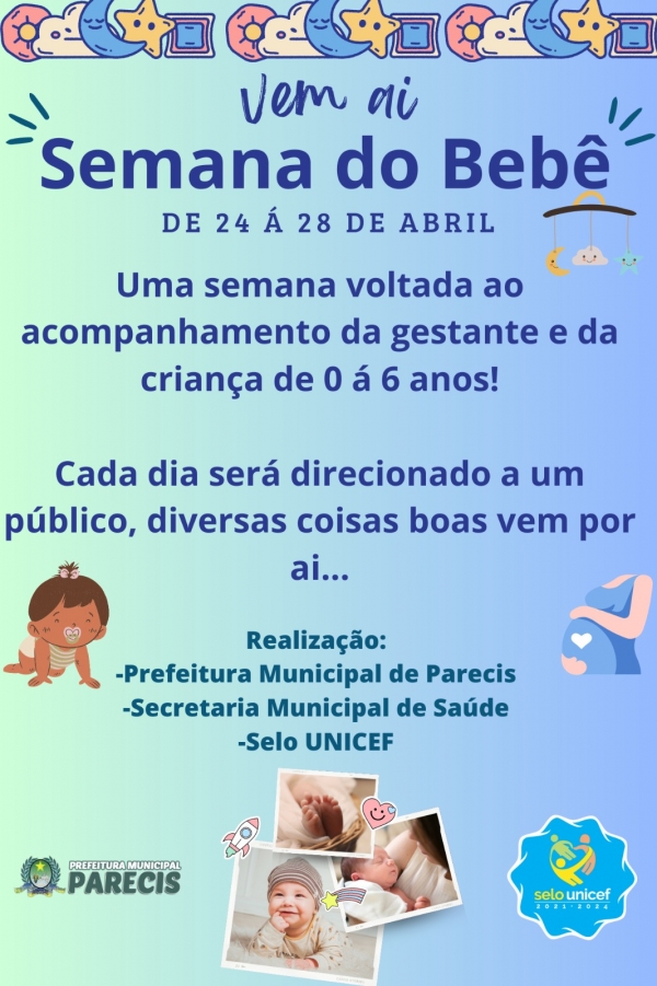 SEMANA DO BEBÊ