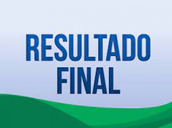 RESULTADO FINAL DO SELETIVO SIMPLIFICADO 001 DE 2022