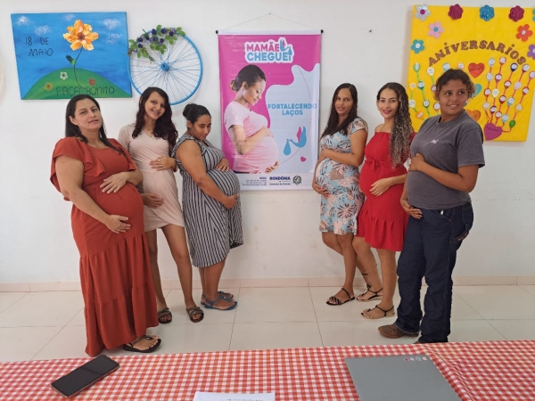 A Prefeitura Municipal de Parecis, através do Centro de Referência de Assistência Social -CRAS, realizou Oficina do Programa  Mamãe Cheguei.