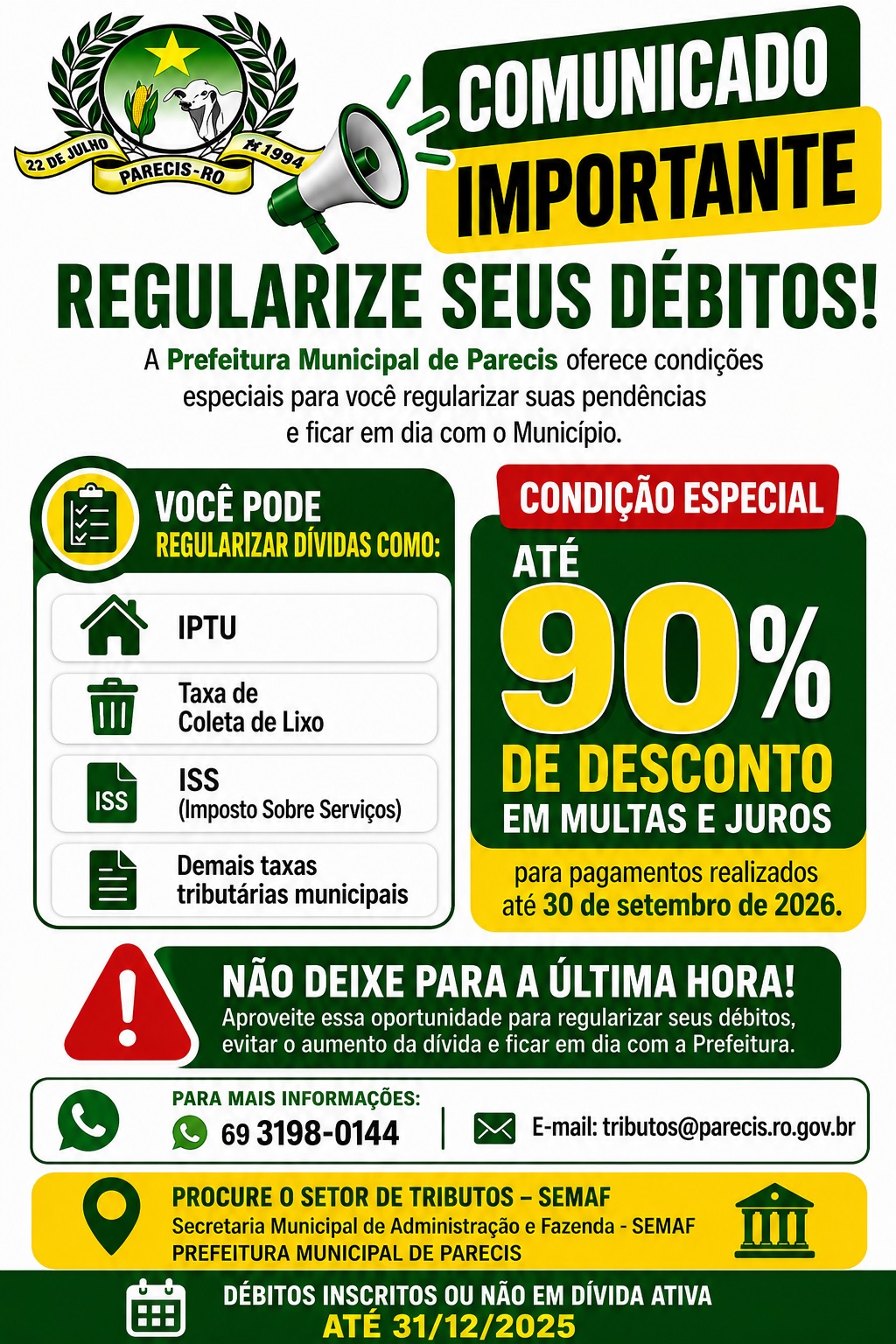 regularize seus débitos